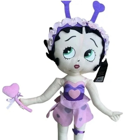 Betty Boop Love Bug Plush Rag Doll – Kellytoy Valentine’s Day Collection… - Picture 1 of 7